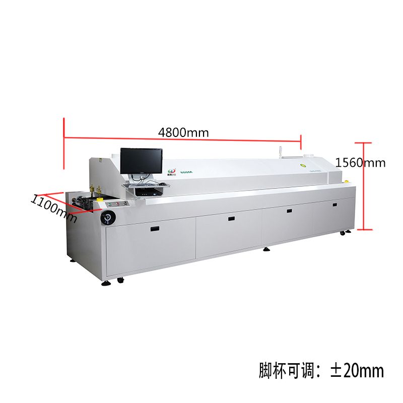 smt设备晟典八温区回流焊